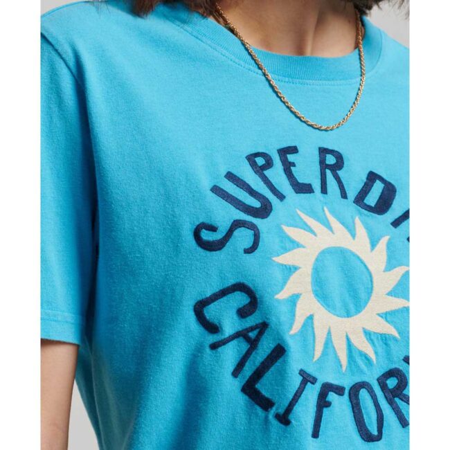 superdry vintage cali cutout short sleeve round neck t shirt 3