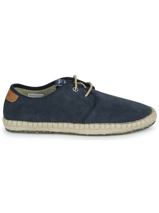 PEPE JEANS TOURIST CLAIC LEATHER ESPADRILLES ΑΝΤΡΑΣ ΜΠΛΕ ΠΑΠΟΥΤΣΙ