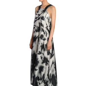 LOTUS EATERS NADEM MAXI DRESS SPLASHES PRINT ΓΥΝΑΚΕΙΟ ΦΟΡΕΜΑ ΓΚΡΙ