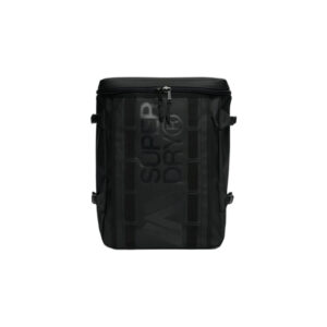 SUPERDRY TARP BACKPACK OUTDOOR 30L BLACK UNISEX ΣΑΚΙΔΙΟ ΠΛΑΤΗΣ ΜΑΥΡΟ