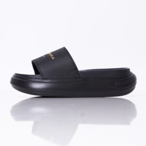 PEPE JEANS POOL SLIDE BELLA LOG BLACK ΓΥΝΑΙΚΑ ΜΑΥΡΗ ΠΑΝΤΟΦΛΑ