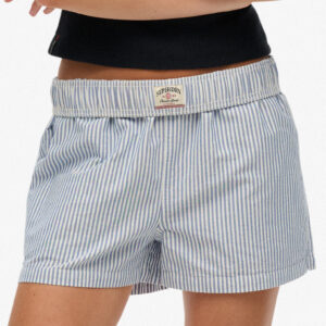 SUPERDRY COTTON STRIPE ELASTIC SHORTS ΓΥΝΑΙΚΑ ΣΟΡΤΣ