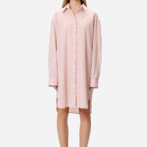 DIRTY LAUNDRY PINK STRIPED TUNIC SHIRT ΓΥΝΑΙΚΕΙΟ ΡΟΖ ΠΟΥΚΑΜΙΣΑ