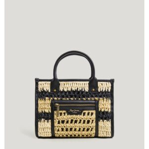 PEPE JEANS ZADIE LONDON TAN BROWN ΓΥΝΑΙΚΕΙΑ ΤΣΑΝΤΑ ΚΑΦΕ