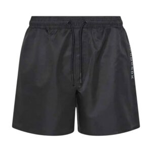 JOHN RICHMOND X AMET LOGO MENS SWIM SHORTS BLACK ΑΝΤΡΙΚΗ ΜΑΥΡΟ ΜΑΓΙΟ