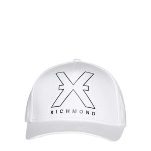 JOHN RICHMOND  SIKUWE WHITE BASEBALL CAP ΑΝΤΡΙΚΟ ΛΕΥΚΟ ΚΑΠΕΛΟ