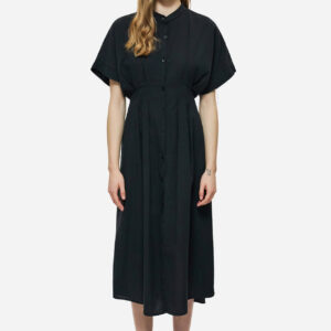 DIRTY LAUNDRY KAFTAN SHIRT DRESS BLACK ΓΥΝΑΙΚΕΙΟ ΦΟΡΕΜΑ ΜΑΥΡΟ